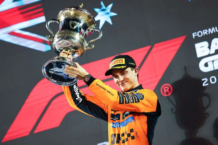 Oscar Piastri, da McLaren, venceu 